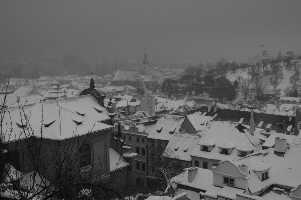 Pohled z Pražskéhohradu