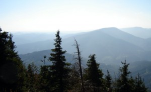 Výhled z Lysé hory 1