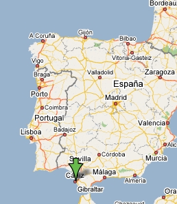 Cádiz mapa