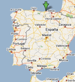 Mapa Santander