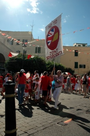 Gibraltar - oslava státního svátku