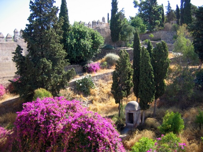 Castillo de Gibralfaro - zahrady